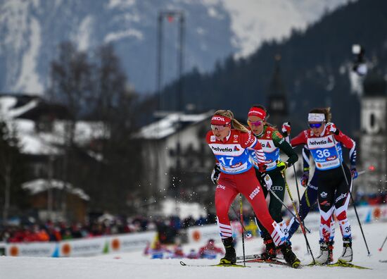 Лыжные гонки. Чемпионат мира. Женщины. Масс-старт