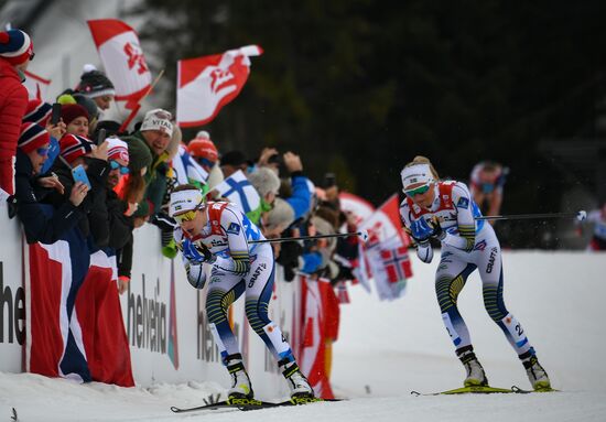 Лыжные гонки. Чемпионат мира. Женщины. Масс-старт