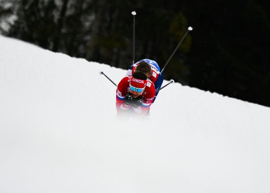 Лыжные гонки. Чемпионат мира. Женщины. Масс-старт