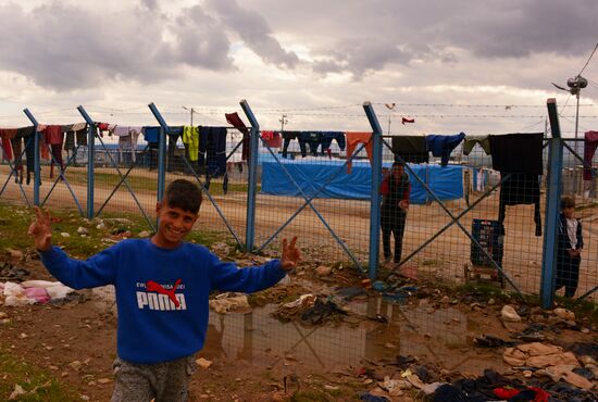 Лагерь беженцев в Ираке