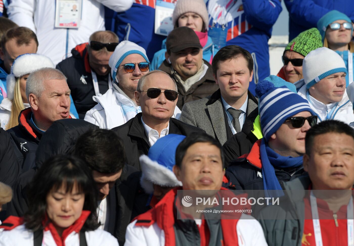 Рабочая поездка президента РФ В. Путина в Красноярск