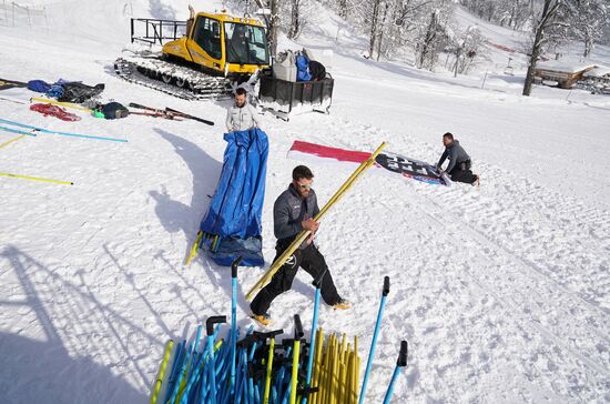 Этап КМ по горнолыжному спорту в Сочи отменен
