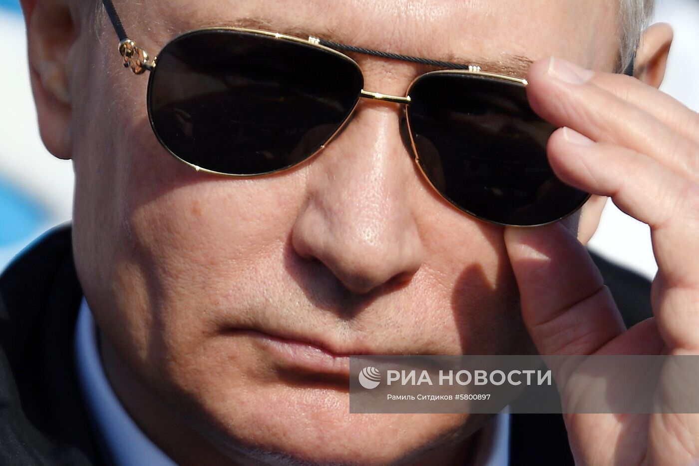 Рабочая поездка президента РФ В. Путина в Красноярск