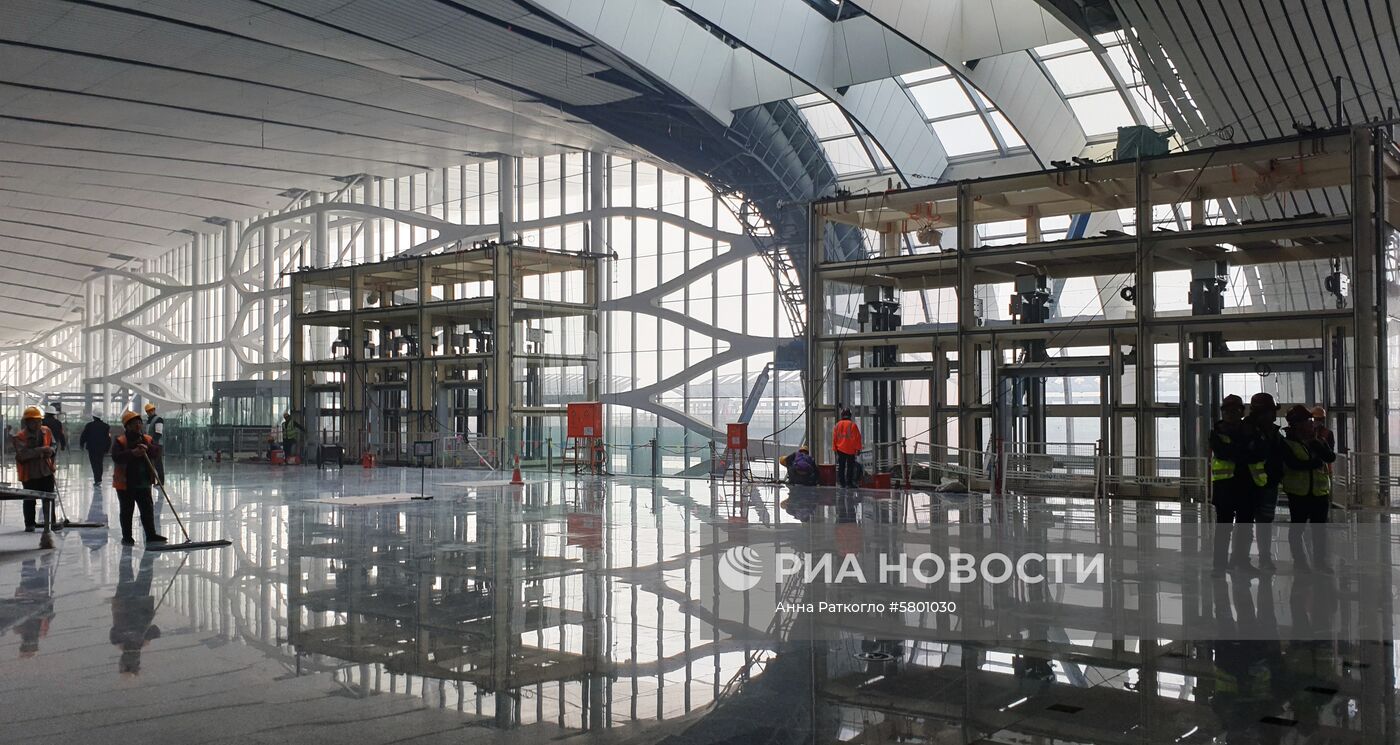 Новый международный аэропорт Пекина "Дасин"