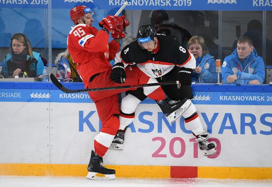 Универсиада-2019. Хоккей. Мужчины. Матч Россия - Япония