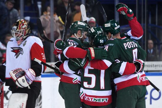 Хоккей. КХЛ. Матч "Ак Барс" - "Авангард"