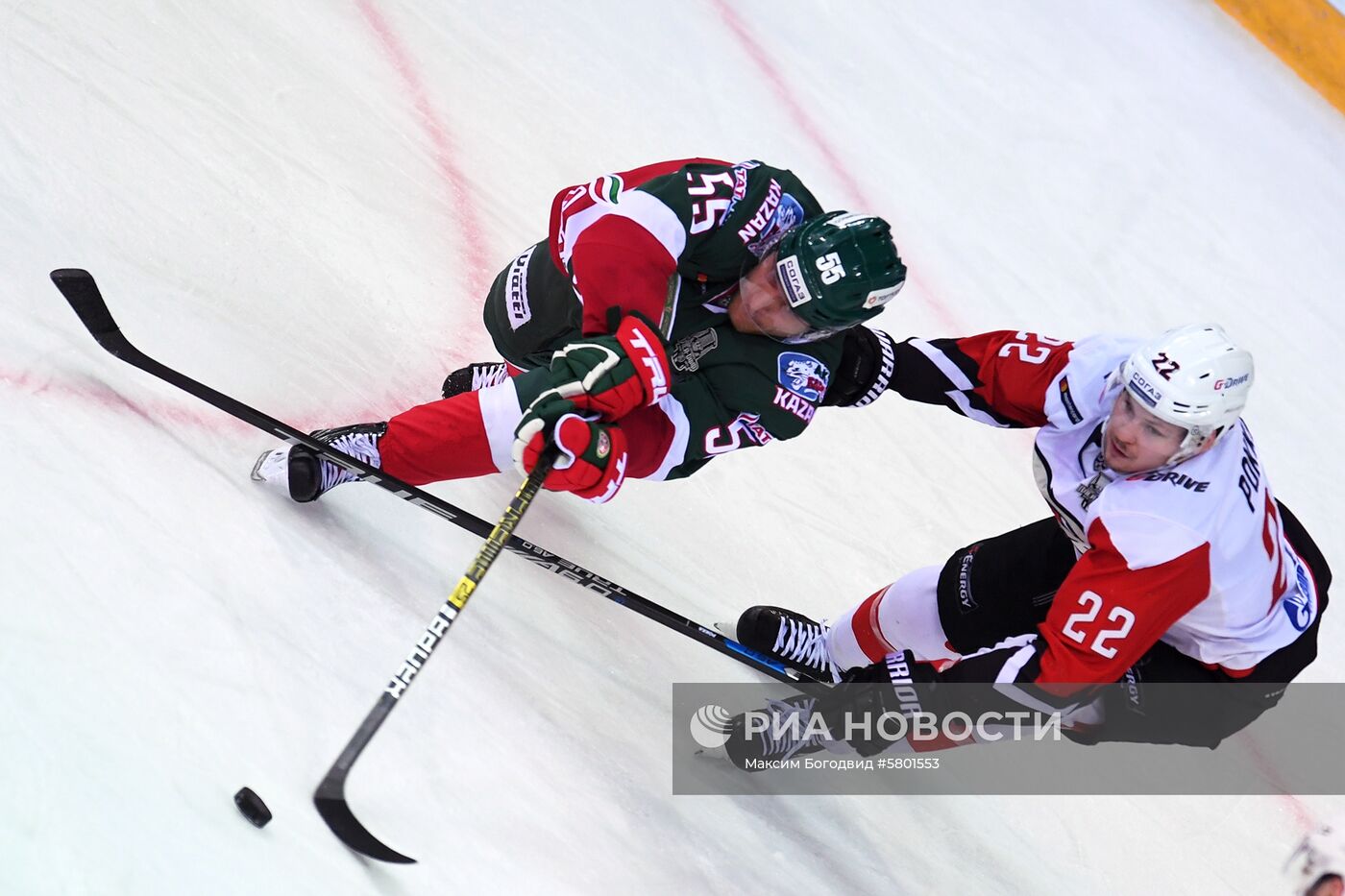 Хоккей. КХЛ. Матч "Ак Барс" - "Авангард"