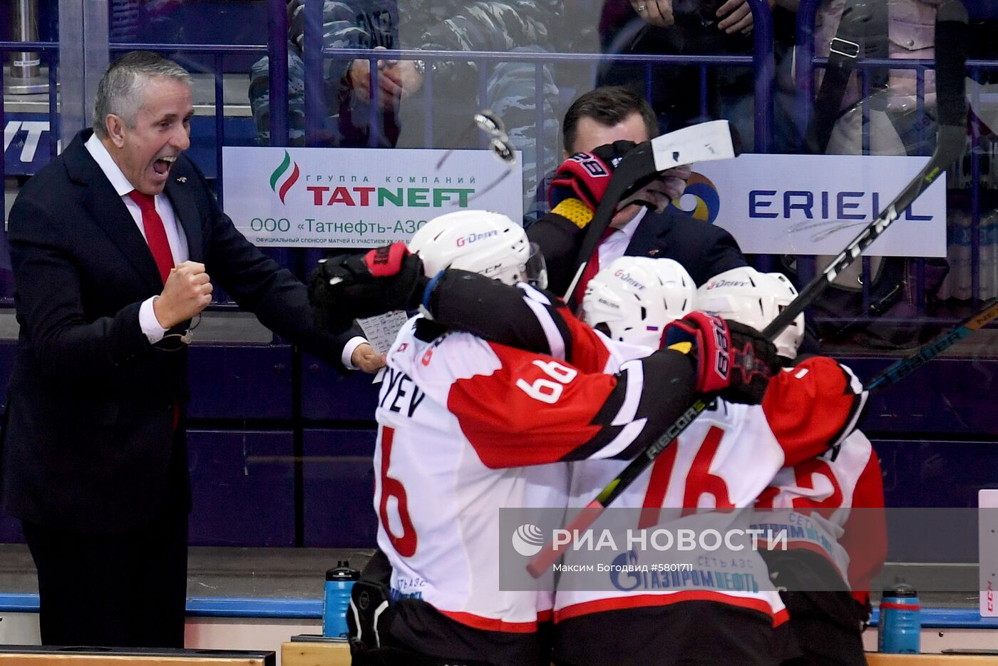 Хоккей. КХЛ. Матч "Ак Барс" - "Авангард"
