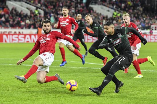 Футбол. РПЛ. Матч "Спартак" - "Краснодар"