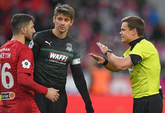 Футбол. РПЛ. Матч "Спартак" - "Краснодар"