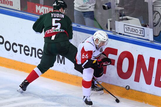 Хоккей. КХЛ. Матч "Ак Барс" - "Авангард"