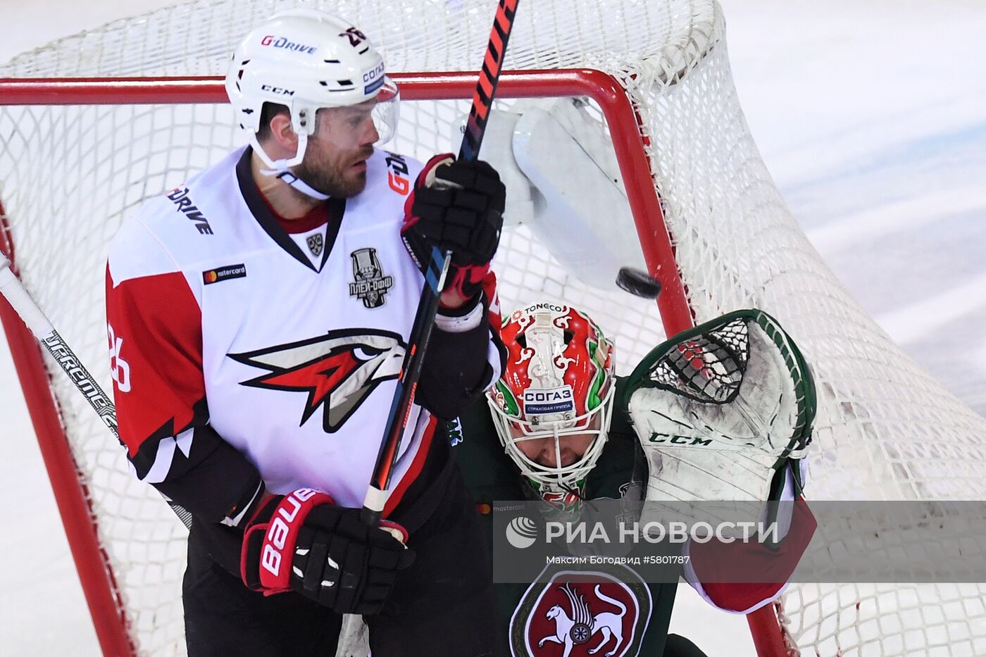 Хоккей. КХЛ. Матч "Ак Барс" - "Авангард"