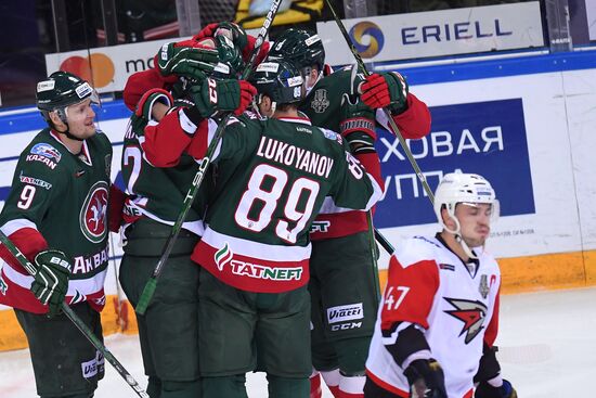 Хоккей. КХЛ. Матч "Ак Барс" - "Авангард"