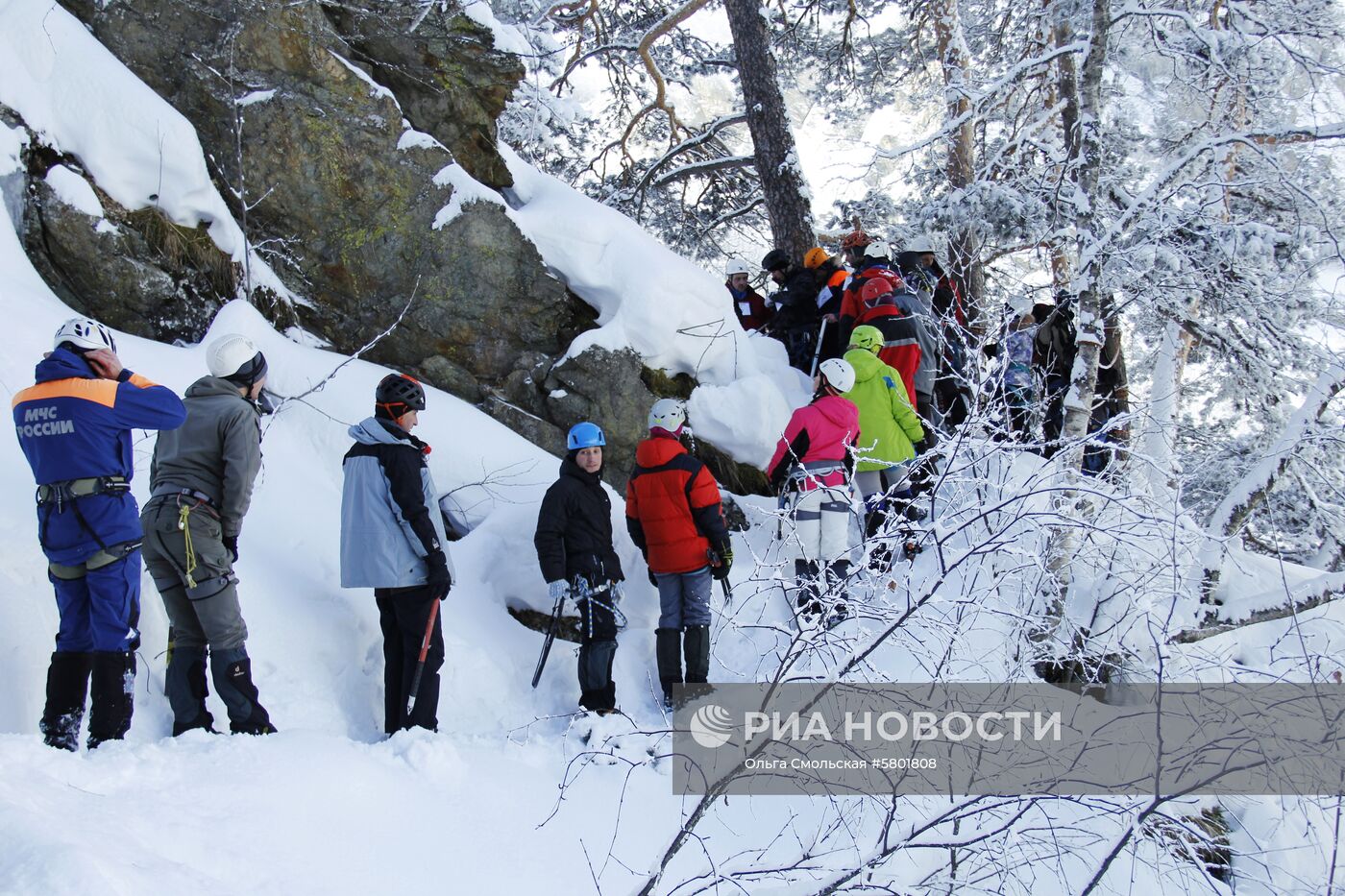 Чемпионат Владикавказа по ледолазанию