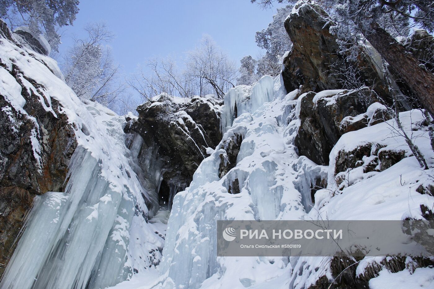 Чемпионат Владикавказа по ледолазанию