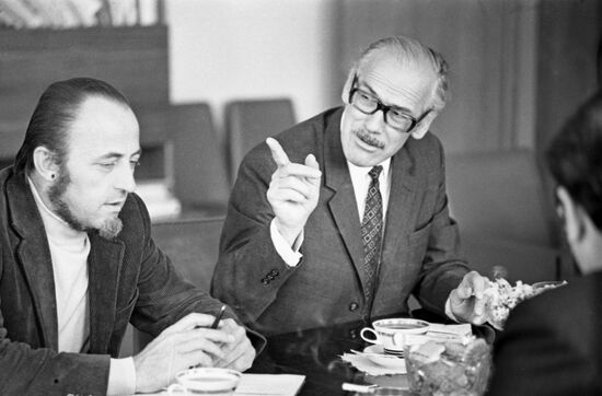 Визит швейцарских журналистов в СССР