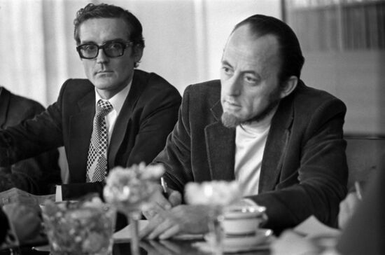 Визит швейцарских журналистов в СССР