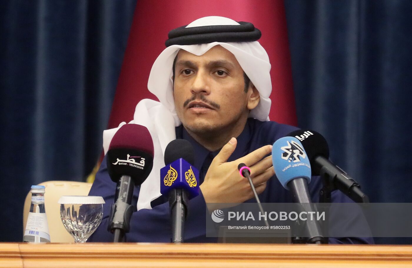 Визит главы МИД РФ С. Лаврова в Катар