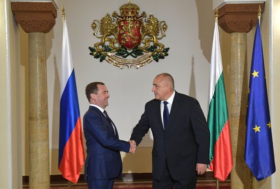 Официальный визит премьер-министра РФ Д. Медведева в Болгарию