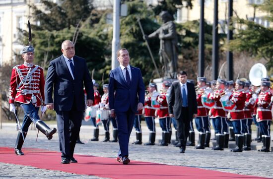 Официальный визит премьер-министра РФ Д. Медведева в Болгарию