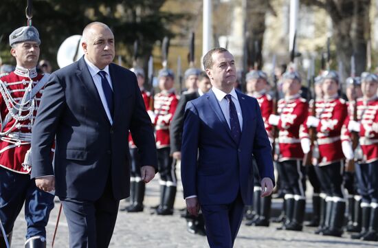 Официальный визит премьер-министра РФ Д. Медведева в Болгарию