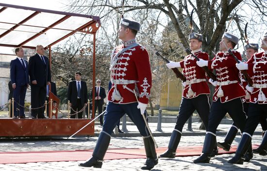 Официальный визит премьер-министра РФ Д. Медведева в Болгарию