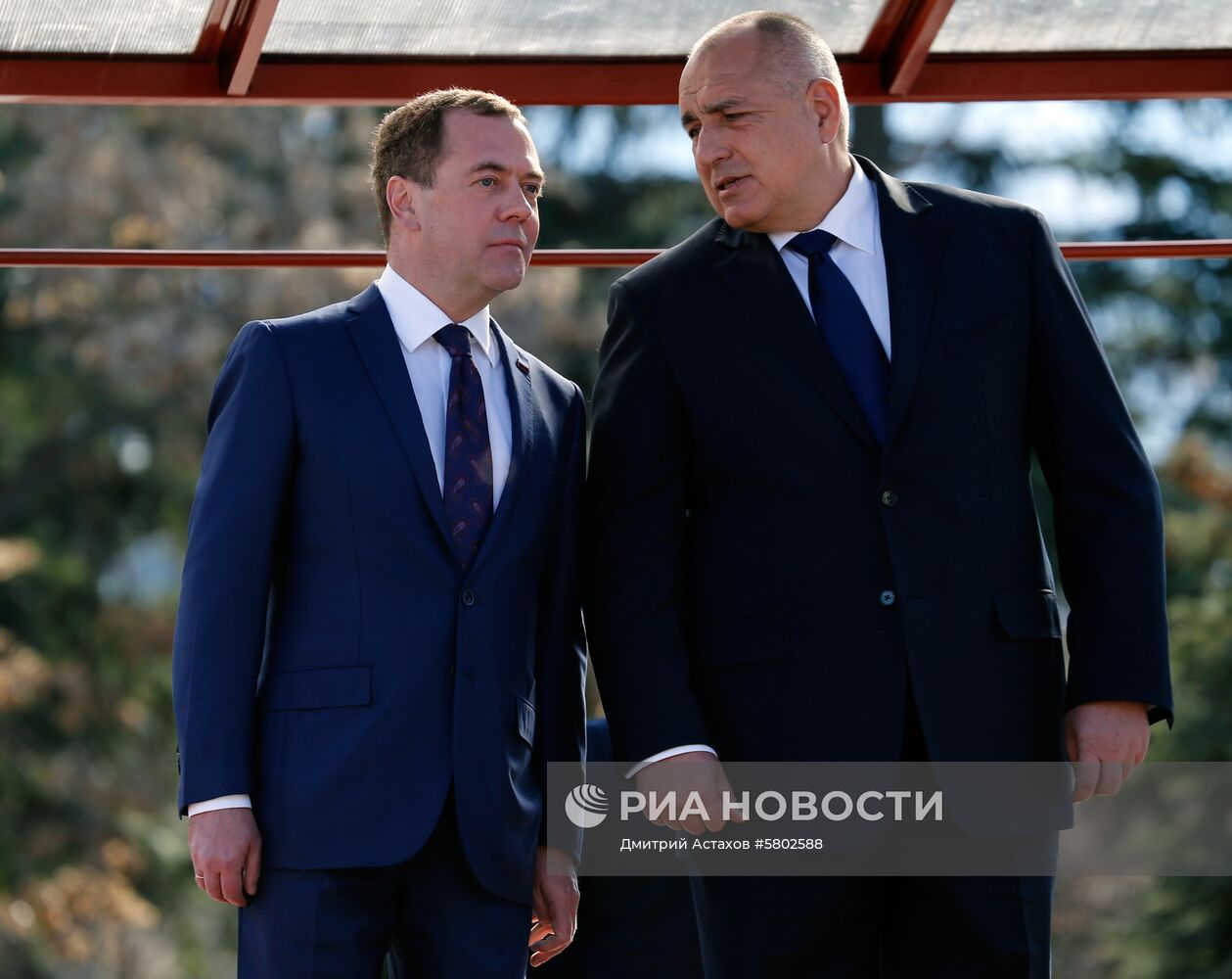 Официальный визит премьер-министра РФ Д. Медведева в Болгарию