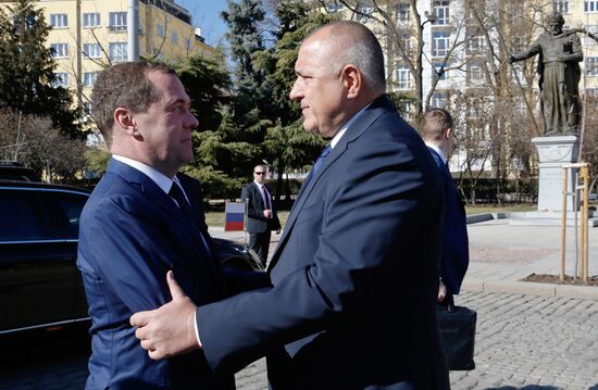 Официальный визит премьер-министра РФ Д. Медведева в Болгарию
