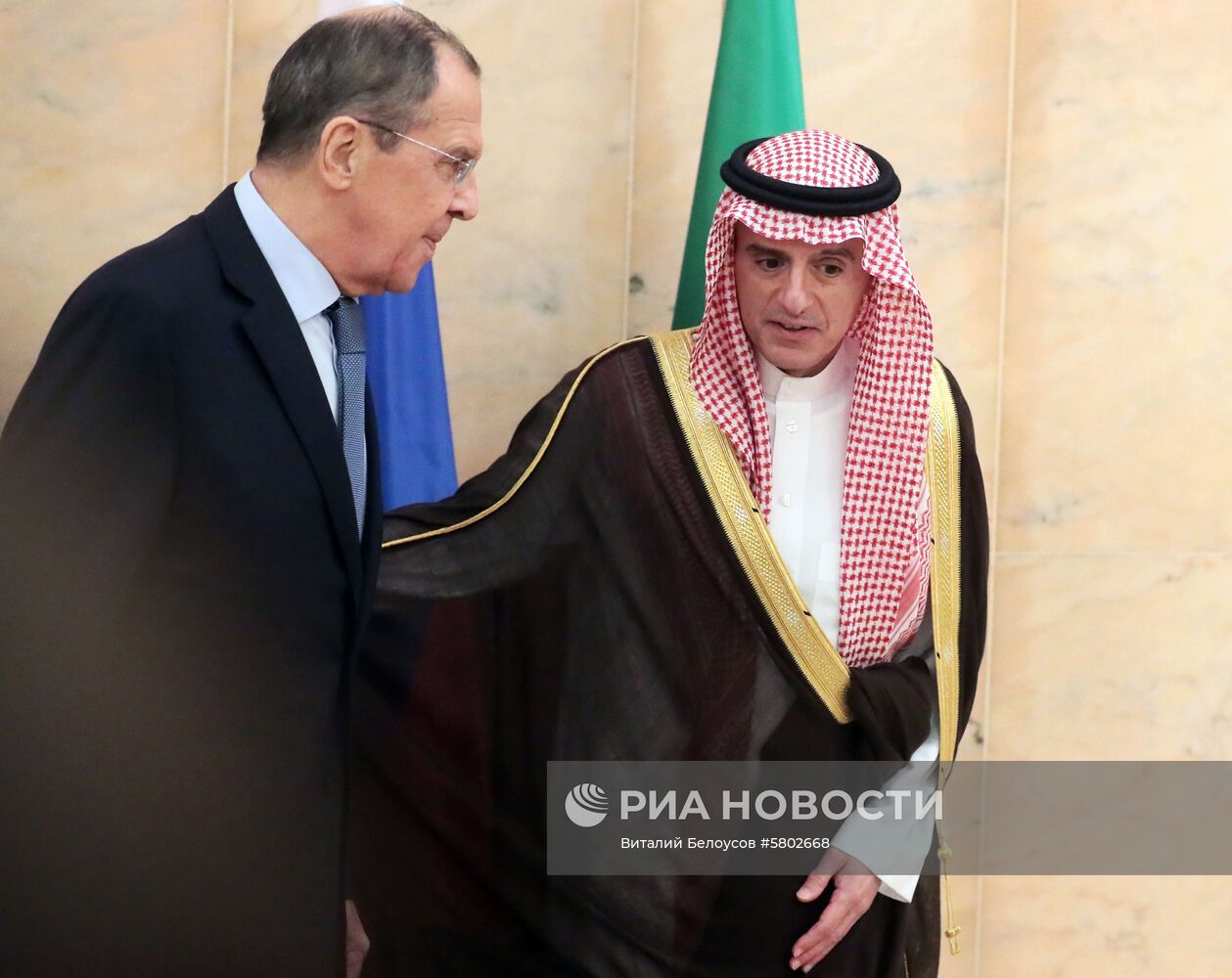 Рабочий визит главы МИД РФ С.Лаврова в Саудовскую Аравию