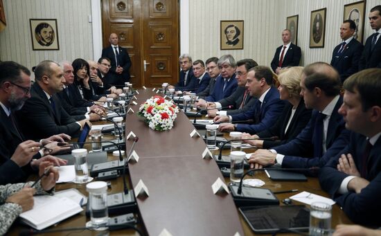 Официальный визит премьер-министра РФ Д. Медведева в Болгарию