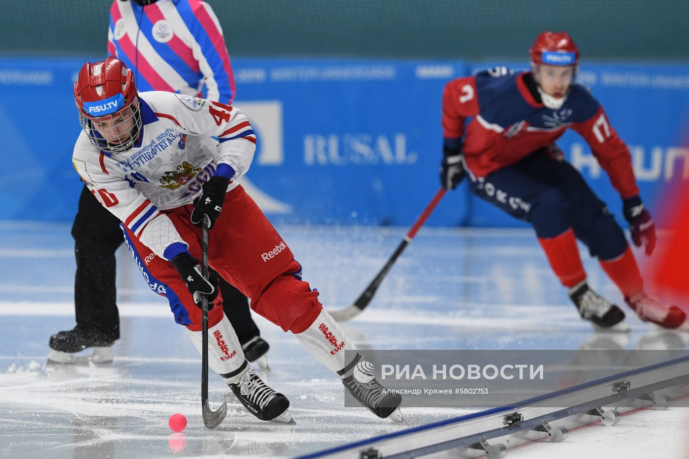 Универсиада-2018. Хоккей с мячом. Мужчины. Матч Норвегия-Россия
