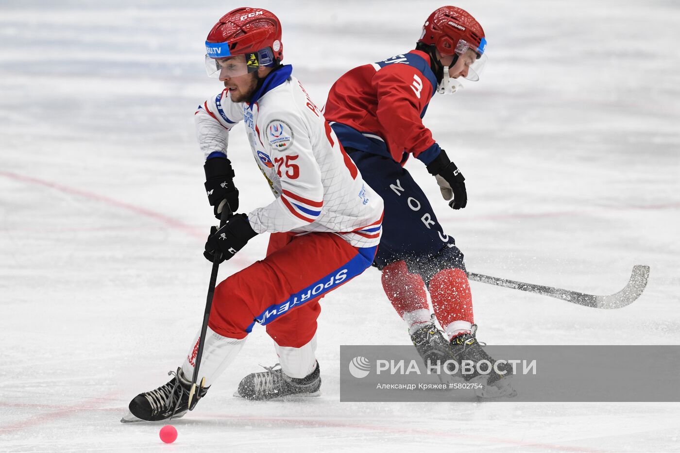 Универсиада-2018. Хоккей с мячом. Мужчины. Матч Норвегия-Россия