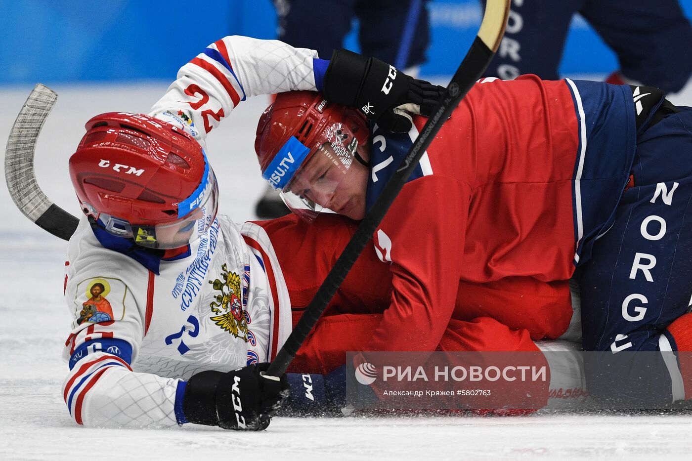 Универсиада-2018. Хоккей с мячом. Мужчины. Матч Норвегия-Россия