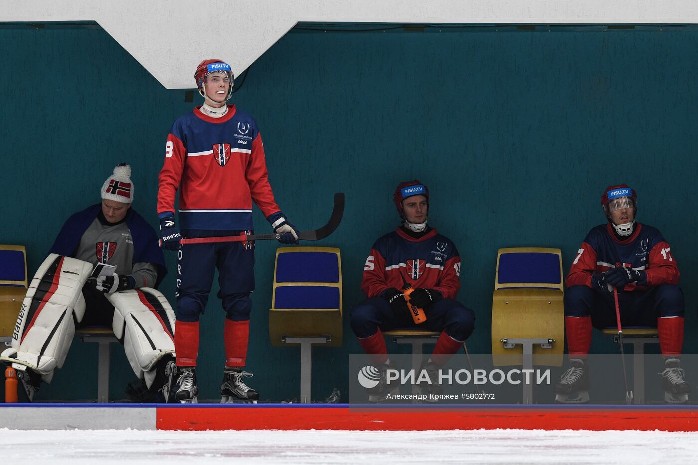 Универсиада-2018. Хоккей с мячом. Мужчины. Матч Норвегия-Россия