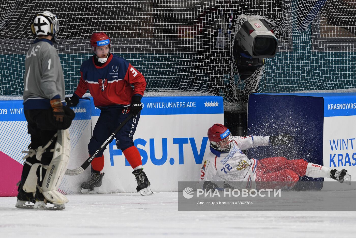 Универсиада-2018. Хоккей с мячом. Мужчины. Матч Норвегия-Россия