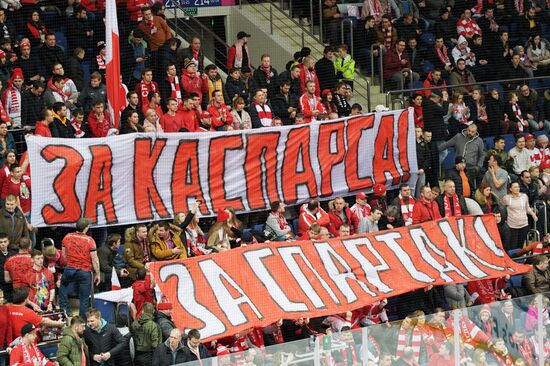 Хоккей. КХЛ. Матч "Спартак"- СКА