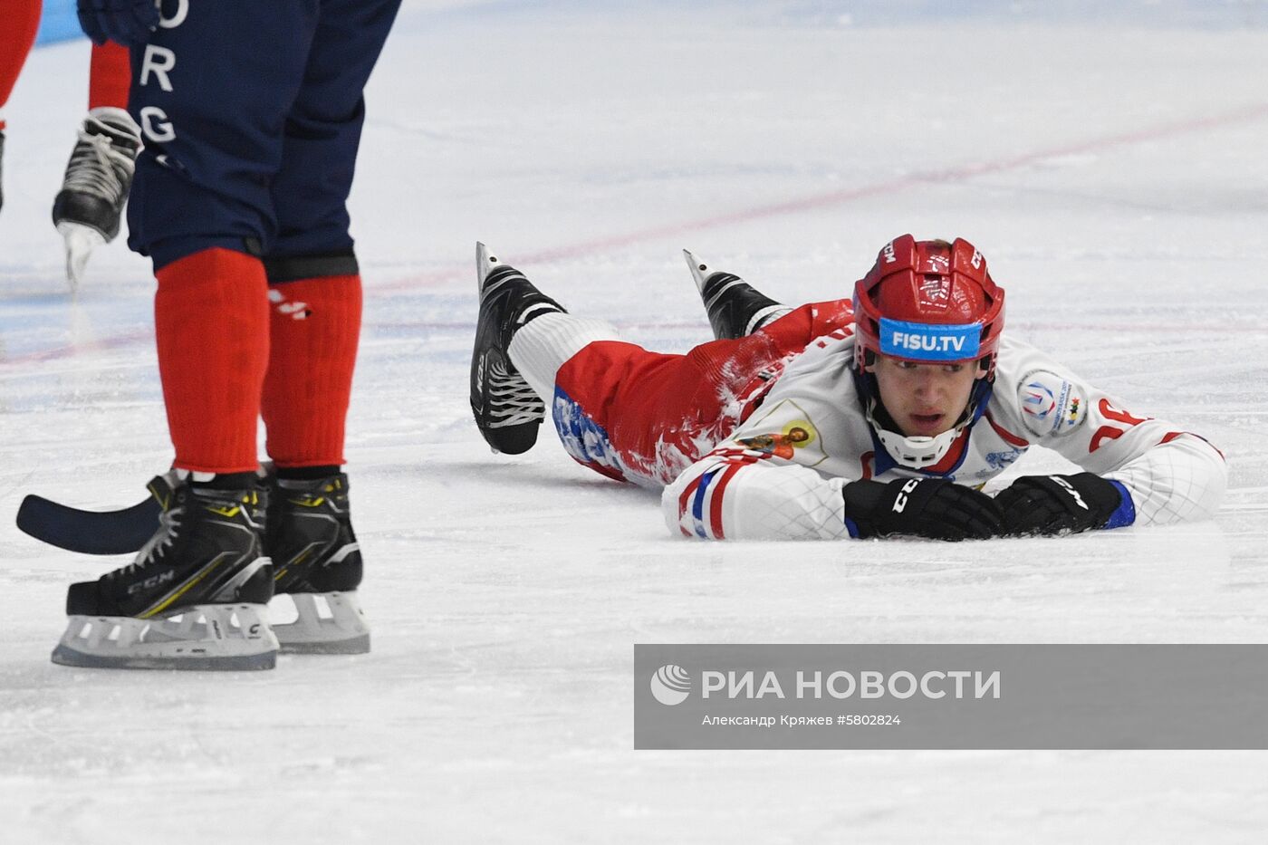 Универсиада-2018. Хоккей с мячом. Мужчины. Матч Норвегия-Россия