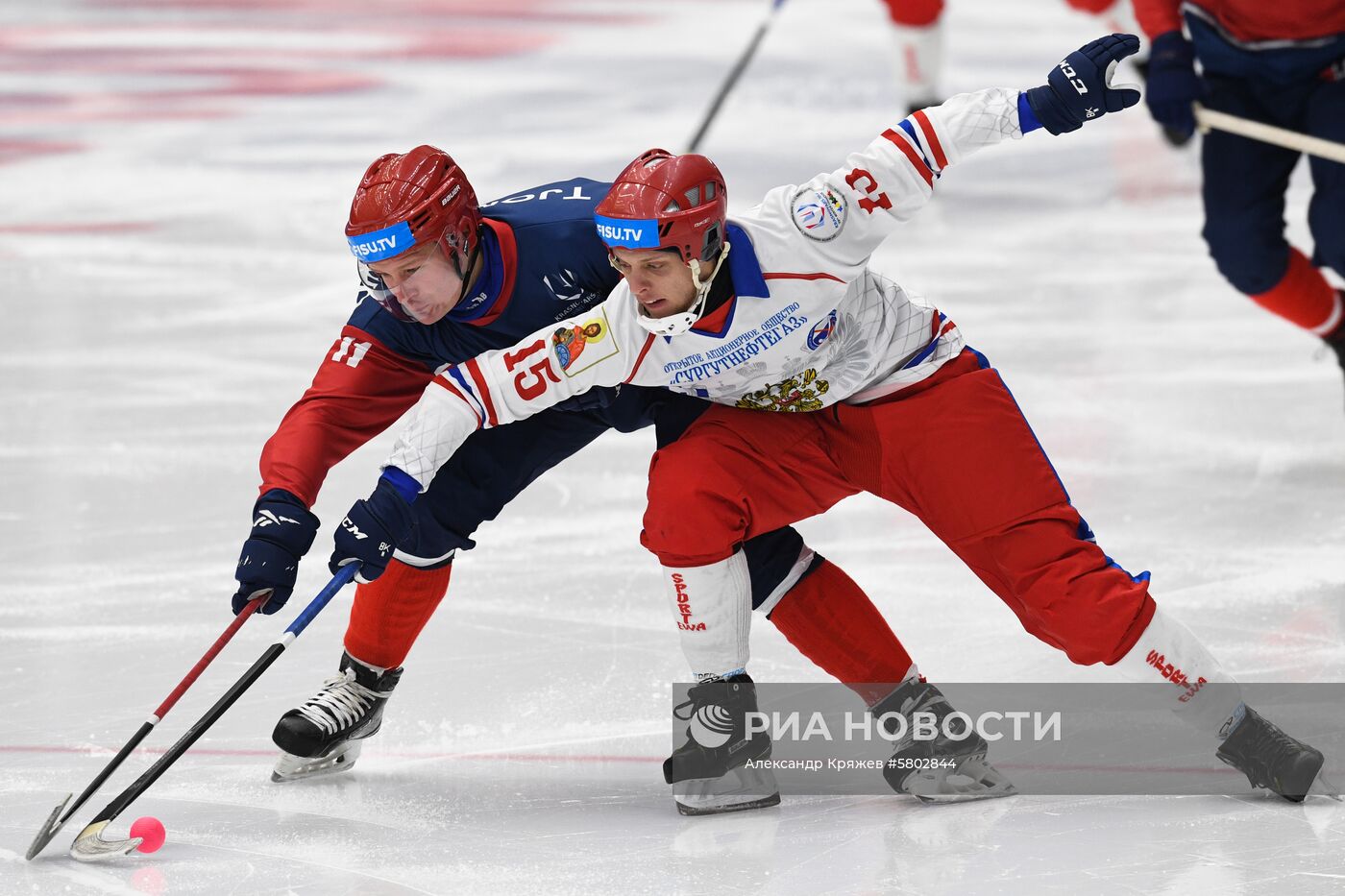Универсиада-2018. Хоккей с мячом. Мужчины. Матч Норвегия-Россия