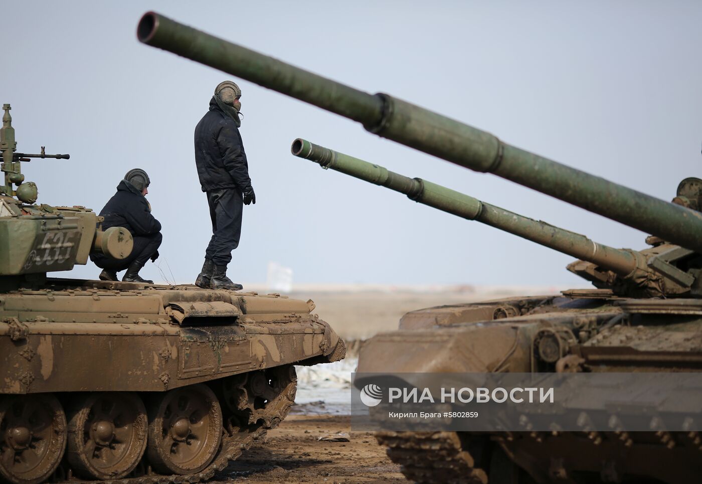 "Танковый биатлон" в Волгоградской области