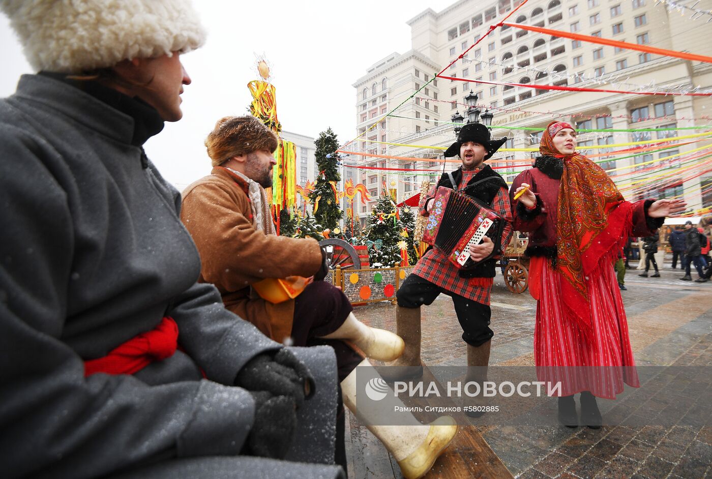 Начало масленичной недели 