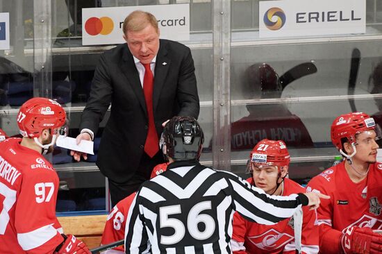 Хоккей. КХЛ. Матч "Спартак"- СКА