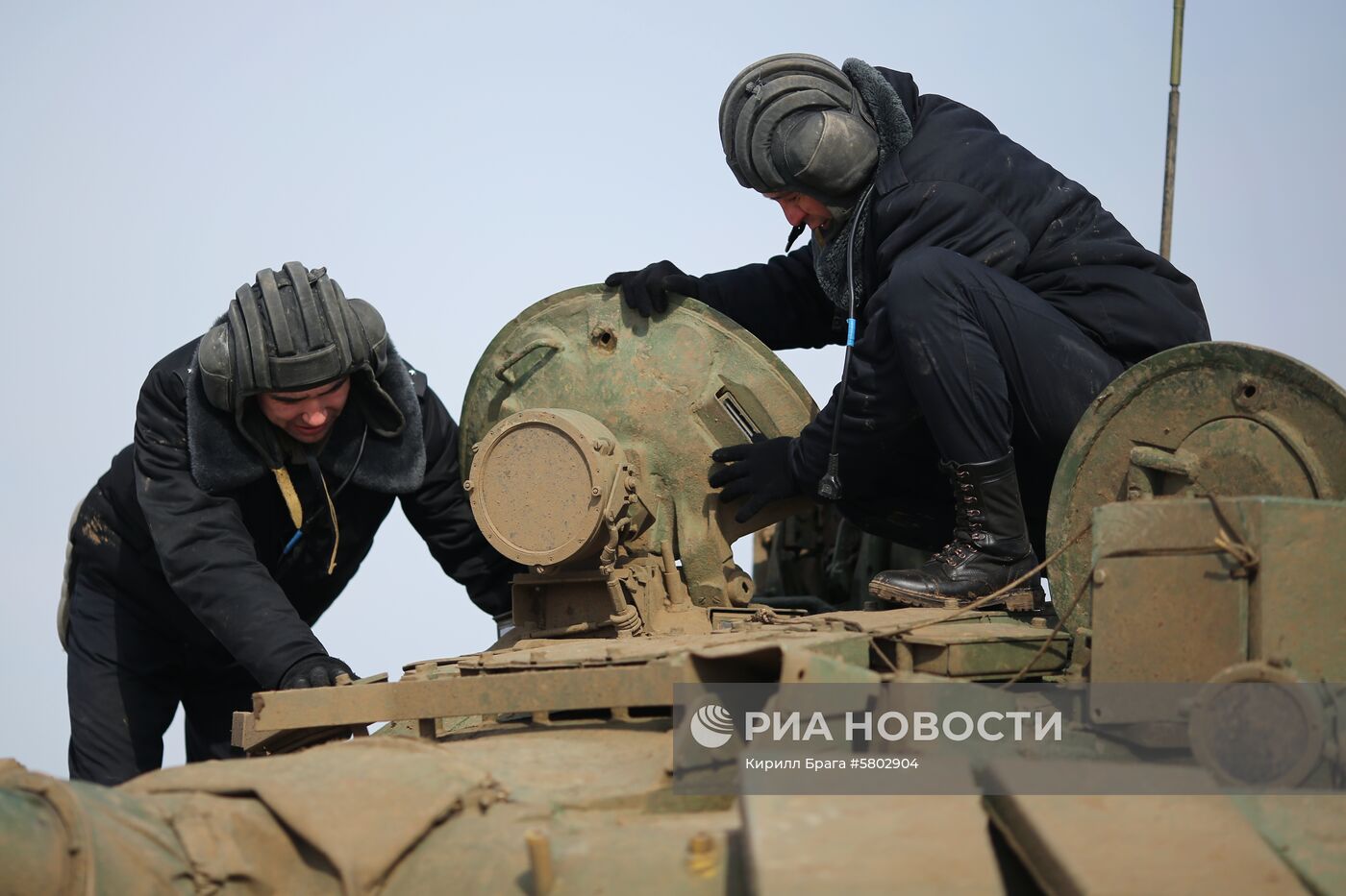 "Танковый биатлон" в Волгоградской области