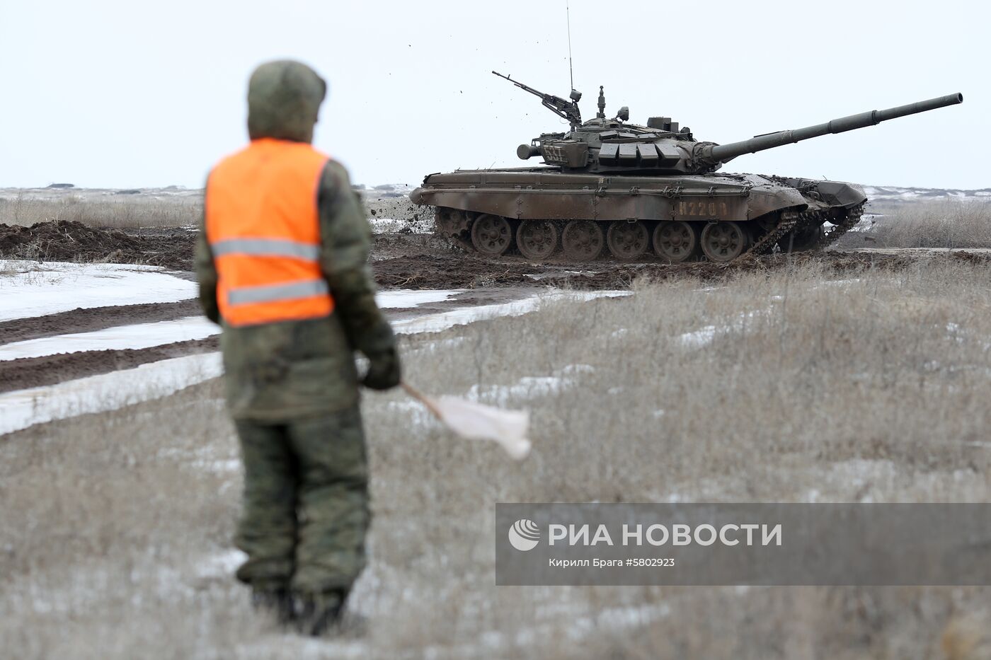 "Танковый биатлон" в Волгоградской области