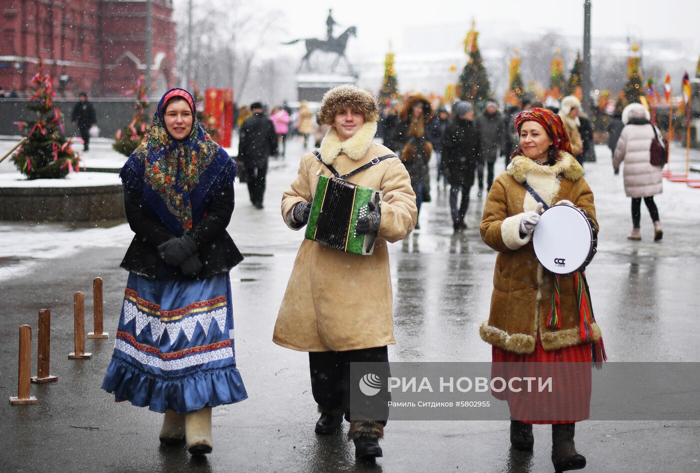 Начало масленичной недели 