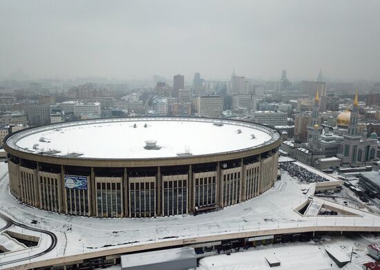В Москве началась реконструкция спорткомплекса «Олимпийский»