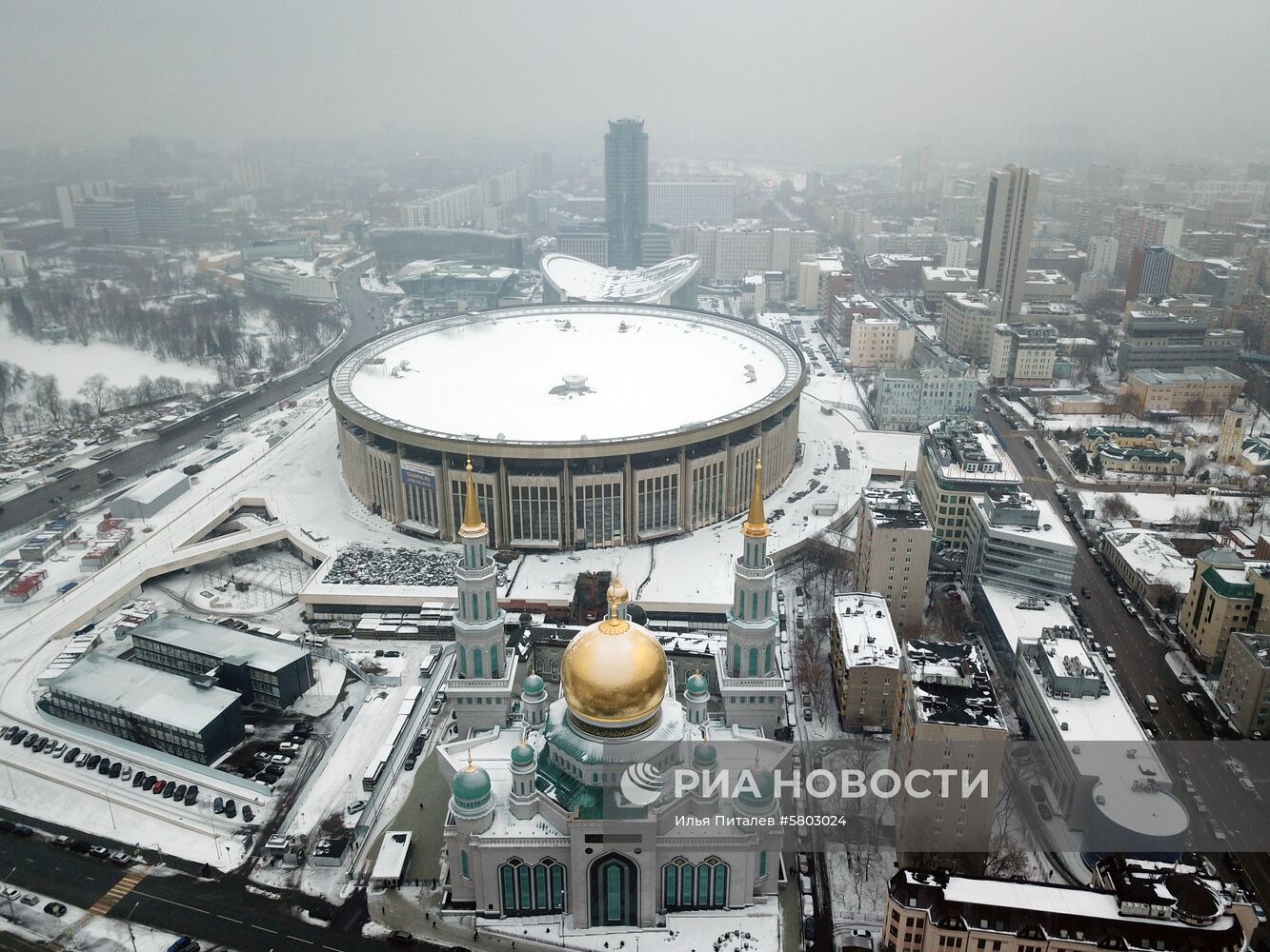 В Москве началась реконструкция спорткомплекса «Олимпийский»