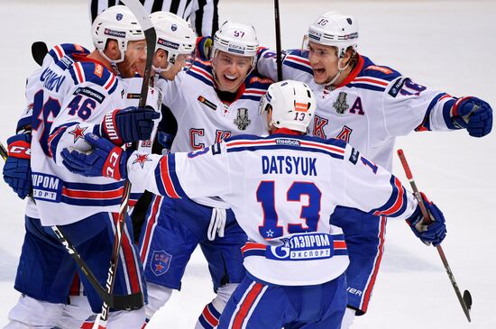 Хоккей. КХЛ. Матч "Спартак"- СКА