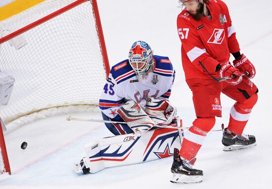 Хоккей. КХЛ. Матч "Спартак"- СКА