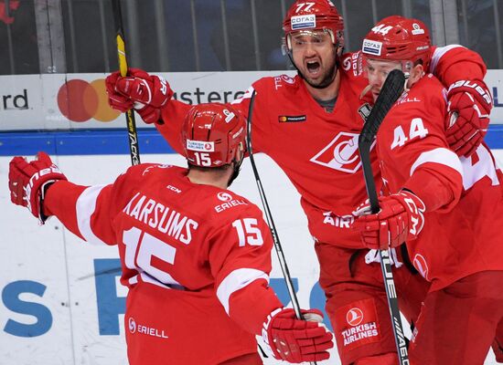 Хоккей. КХЛ. Матч "Спартак"- СКА