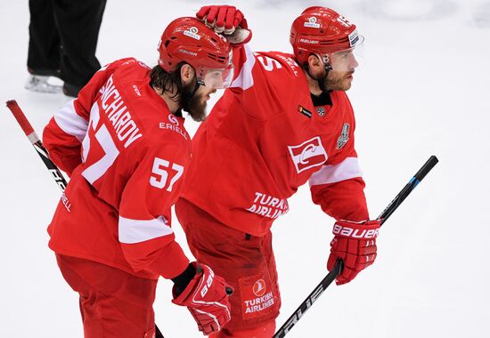 Хоккей. КХЛ. Матч "Спартак"- СКА